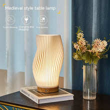 Carica l'immagine nel visualizzatore di Gallery, Nordic Decoration Table Lamp Solid Wood 3D Home Creative Decoration
