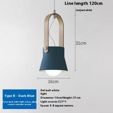 Carica l'immagine nel visualizzatore di Gallery, Lampada a Sospensione Nordic Style – Ideale per Ristoranti e Ambienti Lounge
