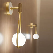 Carica l'immagine nel visualizzatore di Gallery, Nordic Personality Creative Designer Living Room Metal Wall Lamp
