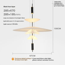 Carica l'immagine nel visualizzatore di Gallery, Modern Minimalist Chandelier Nordic Style Restaurant Acrylic
