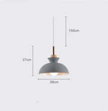 Carica l'immagine nel visualizzatore di Gallery, Nordic Style Dining Room Chandelier With Three Heads Modern Minimalist
