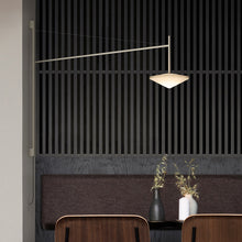 Carica l'immagine nel visualizzatore di Gallery, Aisle restaurant creative long pole line strip geometric wall light
