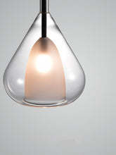 Carica l'immagine nel visualizzatore di Gallery, Lampada Sospesa in Rame e Vetro – Eleganza Moderna

