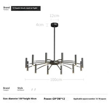 Carica l'immagine nel visualizzatore di Gallery, Nordic Style Lamps Simple Modern Net Red Chandelier Minimalist Creative
