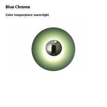 Carica l'immagine nel visualizzatore di Gallery, Modern Round UFO Color Wall Lamp Simple Bedroom
