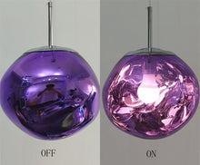 Carica l'immagine nel visualizzatore di Gallery, Lampada a Sospensione Riflettente Contemporaneo – Ispirata al Design  Melt Style

