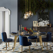 Carica l'immagine nel visualizzatore di Gallery, New Nordic living room bedroom bedside glass chandelier
