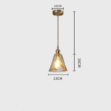 Carica l'immagine nel visualizzatore di Gallery, Glass Lamp Art Creative Personality Industrial Style Chandelier

