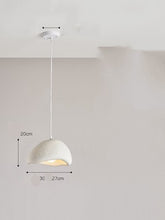 Carica l'immagine nel visualizzatore di Gallery, Cloud Chandelier With Micro Cement Cream French Bar Island Restaurant
