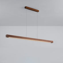Carica l'immagine nel visualizzatore di Gallery, Japanese Style Modern Simple Zen Tea Room Solid Wood Strip Lamps
