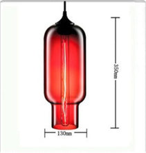 Carica l'immagine nel visualizzatore di Gallery, Nordic Modern Loft Pendant Lamp Glass Lustre Industrial Decor Hanging Lights Fixtures
