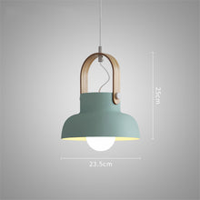 Carica l'immagine nel visualizzatore di Gallery, Nordic Loft LED Iron Pendant Lights Restaurant Room Bedroom

