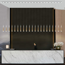 Carica l'immagine nel visualizzatore di Gallery, Nordic Cylindrical Single Head Long Dining Chandelier
