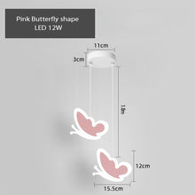 Carica l'immagine nel visualizzatore di Gallery, Lampadario Creativo a Sospensione – Cuore, Fiore o Farfalla
