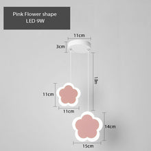 Carica l'immagine nel visualizzatore di Gallery, Lampadario Creativo a Sospensione – Cuore, Fiore o Farfalla
