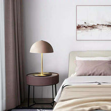 Carica l'immagine nel visualizzatore di Gallery, Postmodern Children's Princess Room Pink Table Lamp Simple Creative Living Room Decoration Bedroom Designer Soft Bedside Lamp
