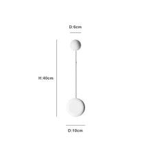 Carica l'immagine nel visualizzatore di Gallery, Living Room Wall Lamp Bedroom Bedside Lamp Creative Aisle Hotel Guest Room Exhibition Hall
