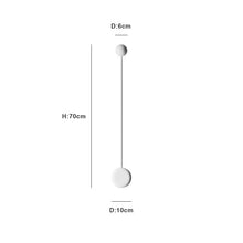 Carica l'immagine nel visualizzatore di Gallery, Living Room Wall Lamp Bedroom Bedside Lamp Creative Aisle Hotel Guest Room Exhibition Hall

