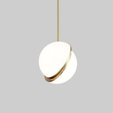 Carica l'immagine nel visualizzatore di Gallery, Nordic Light Luxury Small Chandelier Modern Minimalist Restaurant Bedside Spherical Lamp Creative Personality Coffee Shop Hairdresser Chandelier
