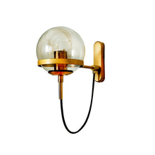 Carica l'immagine nel visualizzatore di Gallery, Glass Ball Wall Lamp Retro Restaurant Simple Hotel Bedside Lamp
