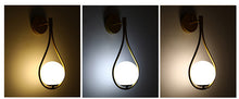 Carica l'immagine nel visualizzatore di Gallery, Nordic Bedroom Bedside Led Wall Lamp Golden Personality Home Lighting
