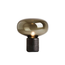 Carica l'immagine nel visualizzatore di Gallery, Modern Minimalist Marble Smoky Gray Living Room Bedroom Study Light Luxury Table Lamp
