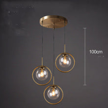 Carica l'immagine nel visualizzatore di Gallery, Lampadario Nordic Luxury in Vetro Artistico
