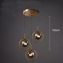 Carica l'immagine nel visualizzatore di Gallery, Lampadario Nordic Luxury in Vetro Artistico
