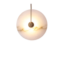 Carica l'immagine nel visualizzatore di Gallery, Applique LED in Marmo Naturale – Eleganza Sospesa
