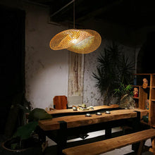 Carica l'immagine nel visualizzatore di Gallery, Bamboo Chandelier Chinese Zen Tea Room Lamp
