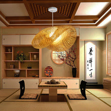 Carica l'immagine nel visualizzatore di Gallery, Bamboo Chandelier Chinese Zen Tea Room Lamp

