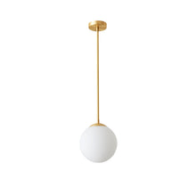 Carica l'immagine nel visualizzatore di Gallery, Bedroom Bedside Glass Single Head Small Chandelier
