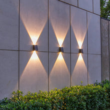 Carica l'immagine nel visualizzatore di Gallery, Solar Outdoor Wall Lamp Courtyard Decoration Atmosphere Wall Lamp
