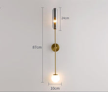 Carica l'immagine nel visualizzatore di Gallery, Bedside Lamp Art Personality Wall Lamp Bedroom
