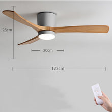 Carica l&#39;immagine nel visualizzatore di Gallery, One Bedroom Household Electric Fan Pendant Lamp
