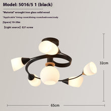 Carica l&#39;immagine nel visualizzatore di Gallery, Ceiling Light Simple Restaurant Iron Droplight
