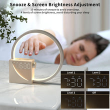 Carica l'immagine nel visualizzatore di Gallery, Alarm Clock White Noise 5V2A USB Charging Touch Small Night Lamp
