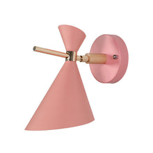 Carica l'immagine nel visualizzatore di Gallery, Wall Lamp Living Room And Hotel Guest Room Bedroom Bedside Aisle Iron Pink Home Decoration Lamps
