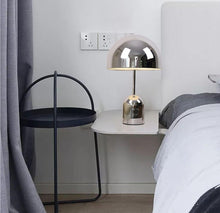 Carica l'immagine nel visualizzatore di Gallery, Mushroom Living Room Bedroom Bedside Rose Gold Exhibition Hall Lamp
