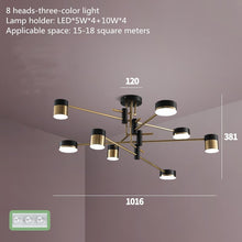 Carica l&#39;immagine nel visualizzatore di Gallery, Nordic Chandelier Living Room Light Luxury Light
