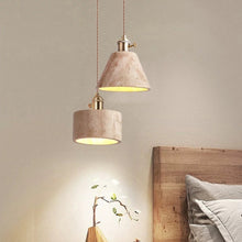 Carica l'immagine nel visualizzatore di Gallery, Modern Cream Style Yellow Cave Stone Chandelier
