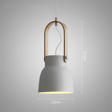 Carica l'immagine nel visualizzatore di Gallery, Nordic Loft LED Iron Pendant Lights Restaurant Room Bedroom
