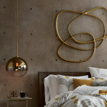 Carica l'immagine nel visualizzatore di Gallery, New Nordic living room bedroom bedside glass chandelier
