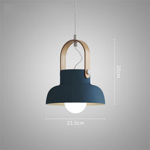 Carica l'immagine nel visualizzatore di Gallery, Nordic Loft LED Iron Pendant Lights Restaurant Room Bedroom
