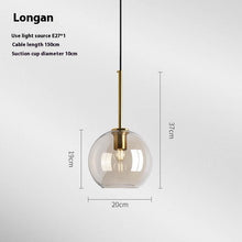 Carica l'immagine nel visualizzatore di Gallery, Lampadario in Vetro Retrò
