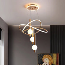 Carica l'immagine nel visualizzatore di Gallery, Lollipop Chandelier Bedroom Light Home Indoor Chandelier Pendant Lamp
