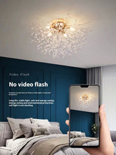 Carica l'immagine nel visualizzatore di Gallery, Lampadario Dandelion in Cristallo
