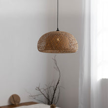 Carica l'immagine nel visualizzatore di Gallery, Bamboo Rattan Chandelier Zen Homestay Designer Bedroom
