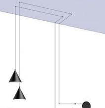 Carica l'immagine nel visualizzatore di Gallery, Dining Room Lamp Modern Bar Counter Dining Room Personality Chandelier
