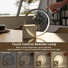 Carica l'immagine nel visualizzatore di Gallery, Alarm Clock White Noise 5V2A USB Charging Touch Small Night Lamp
